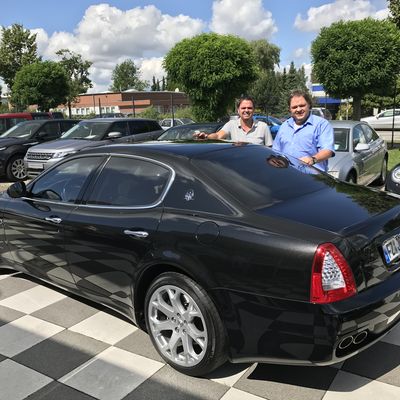 Bild vergrößern: Lieber Herr B., viel Freude mit dem Maserati QP.