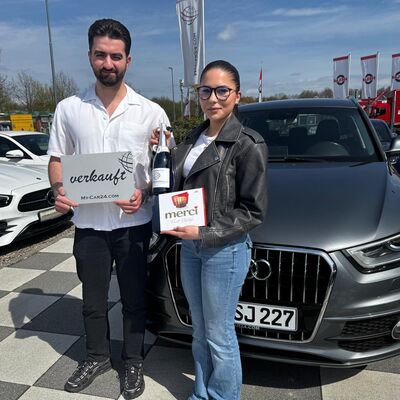 Bild vergr&ouml;&szlig;ern: Audi Q3 - Wir w&uuml;nschen gute Fahrt