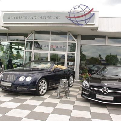 Bild vergrößern: Bentley GTC & Mercedes Benz SL 63 AMG