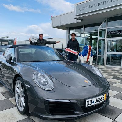 Bild vergrößern: Lieber Herr A., viel Freude mit dem Porsche 991 Targa!